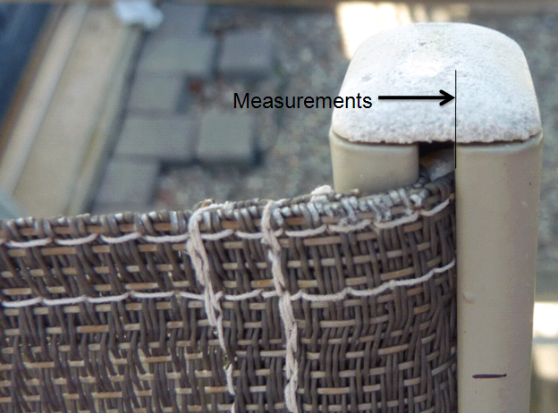 Outdoor Replacement Slings Patio, How To Repair Outdoor Furniture Fabric