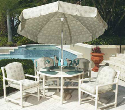 Pvc Classic Cushion, Pvc Pipe Outdoor Furniture Replacement Cushions
