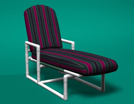 Pvc Modern Cushion, Pvc Pipe Patio Furniture Cushions